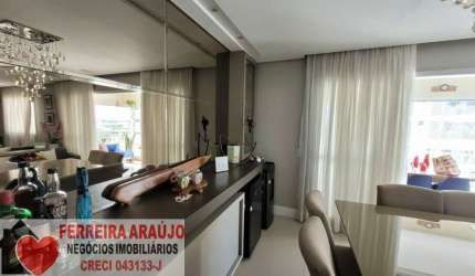 Apartamento MOBILIADO e com varanda gourmet no Campo Belo