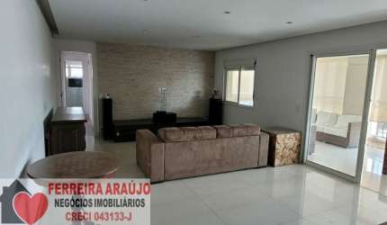 Apartamento 147m² 3 dorms 1 suíte Varanda Gourmet Summer Vila Mascote