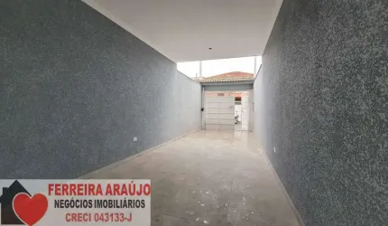 CASA NOVA COM FINO ACABAMENTO, NA REGIÃO DO JARDIM PRUDÊNCIA