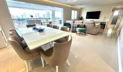 Apartamento 147m² 3 dorms 1 suíte Varanda Gourmet Summer Vila Mascote