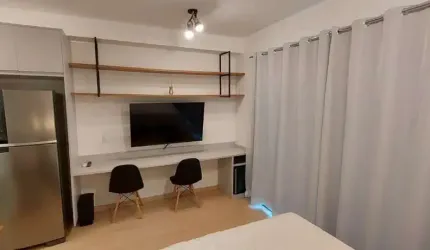 Alto da Boa Vista, Studio mobiliado, 27m² para locação R$ 3.000,00 + taxas.
