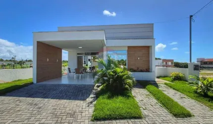 Casa à Venda no Condomínio Villas de Carapibus – 2 Quartos, Suíte e Pomar – Conde-PB