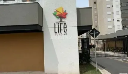 APARTAMENTO À VENDA NO CONDOMÍNIO RESIDENCIAL LIFE /JUNDIAÍ.78M²,SALA 2 AMBIENTES,2 VAGAS DESCOBERTAS.