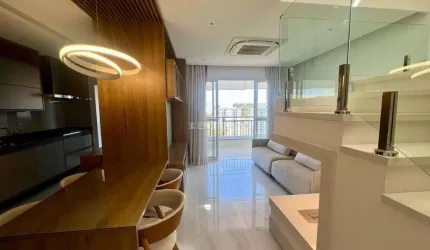 Apartamento SEMIMOBILIADO Cobertura Duplex para LOCAÇÃO ou VENDA no Condomínio Le Parc Residence - no bairro Campos Elíseos em Jundiaí SP