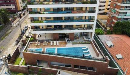 Apartamento à venda no Cocó com 03 quartos(02 suítes, sendo 01 reversível), 02 vagas. Condomínio com infraestrutura e lazer completo