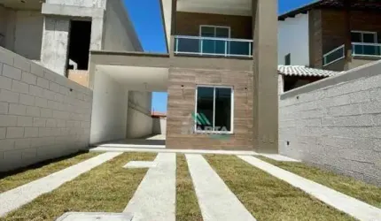 Casa com 3 dormitórios à venda por R$ 460.000,00 - Autódromo - Eusébio/CE
