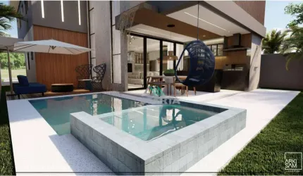 Casa com 4 dormitórios à venda, 243 m² por R$ 1.490.000,00 - Eusébio - Eusébio/CE