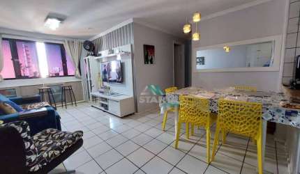 Apartamento com 2 dormitórios à venda, 63 m²  - Papicu - Fortaleza/CE