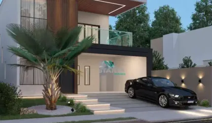 Casa com 4 dormitórios à venda- Cidade Alpha - Eusébio/CE