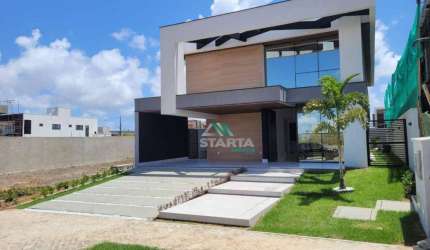 Casa com 4 dormitórios à venda, 251 m² por R$ 1.890.000 - Cidade Alpha - Eusébio/CE