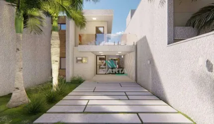 Casa Duplex nova em rua privativa