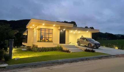 Casa em condomínio fechado com 4 quartos à venda na Estrada Geral da Invernadinha, 100, Invernadinha, Rancho Queimado por R$ 2.940.000