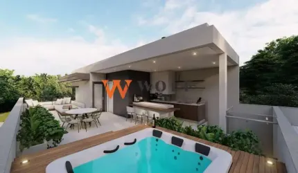 Casa em condomínio fechado com 3 quartos à venda na Avenida Wilson Castelo Branco, 158, Deltaville, Biguaçu por R$ 979.000
