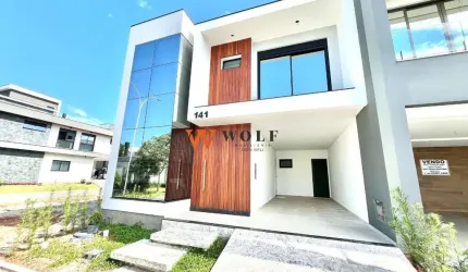 Casa em condomínio fechado com 3 quartos à venda na Avenida Deltaville, 141, Beira Rio, Biguaçu por R$ 1.299.000
