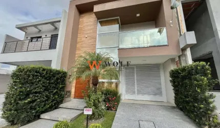 Casa em condomínio fechado com 3 quartos à venda na Avenida Deltaville, 207, Beira Rio, Biguaçu por R$ 1.259.000