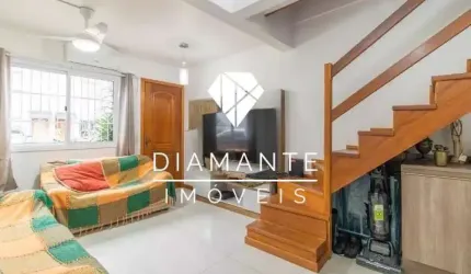 Casa em condomínio fechado com 3 quartos à venda na Rua Dorival Castilhos Machado, Aberta dos Morros, Porto Alegre por R$ 295.000