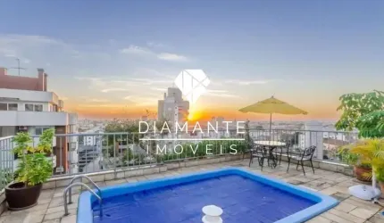 Cobertura com 3 quartos à venda na Avenida Mariland, Auxiliadora, Porto Alegre por R$ 1.599.000
