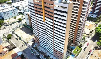 Apartamento cobertura duplex projetada com 4 quartos na Varjota/Mucuripe - Fortaleza