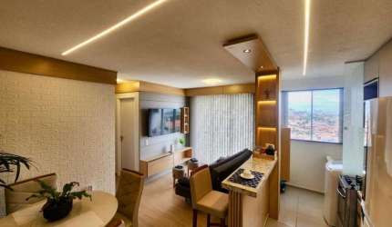 Apartamento projetado com 2 suítes no Mirante Condomínio Clube - Praia do Futuro