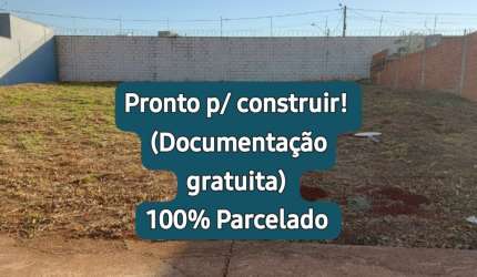 (Documentação gratuita!) Direto c/ construtora entrada mais parcelas R$ 1.289,00