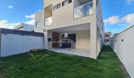 Casa em Condomínio para Venda em Camaçari, Abrantes, 4 dormitórios, 3 suítes