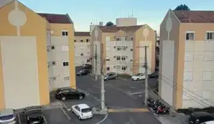 Apartamento com 3 quartos à venda na Rua João Dembinski, Cidade Industrial, Curitiba por R$ 259.900