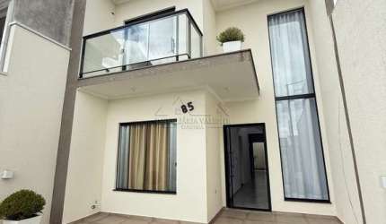 Casa com 3 quartos à venda na Travessa das Lavandas, Eucaliptos, Fazenda Rio Grande, 92 m2 por R$ 799.000