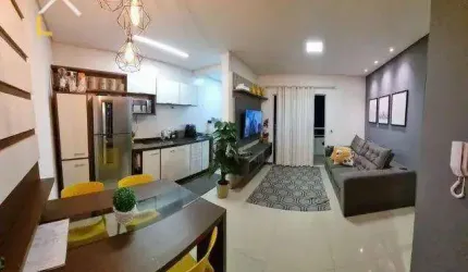 Apartamento com 2 dormitórios à venda, 53 m² por R$ 360.000,00 - Floresta - Joinville/SC