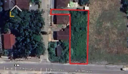 Terreno à venda, 1065 m² por R$ 720.000,00 - Nova Brasília - Joinville/SC