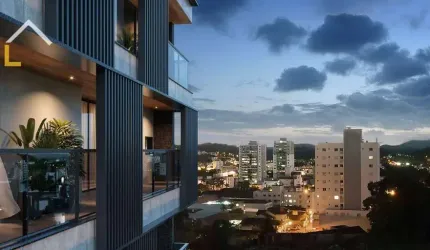 Apartamento com 2 dormitórios à venda, 69 m² por R$ 735.355,03 - América - Joinville/SC