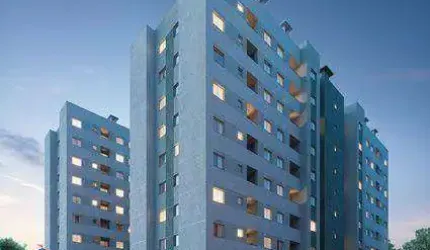 Apartamento com 2 dormitórios à venda, 50 m² por R$ 340.245,88 - Glória - Joinville/SC