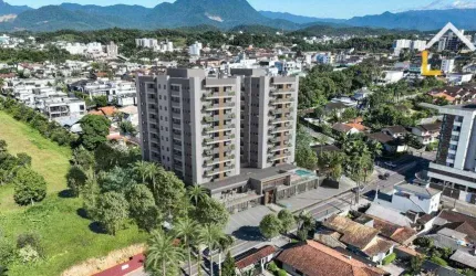 Apartamento com 2 dormitórios à venda, 50 m² por R$ 403.300,00 - Glória - Joinville/SC