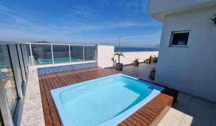Asset Imóveis vende Cobertura com 3 suítes, 290 m², por R$ 3.300.000,00 - Piratininga - Niterói/RJ