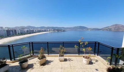 Asset imóveis vende Cobertura triplex, luxo, com 6 quartos (4suítes), 530 m², por R$ 6.500.000 - Icaraí - Niterói/RJ