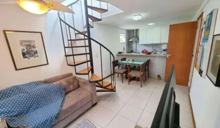 Asset Imóveis vende cobertura duplex com varandade 1 quarto, 90 m² por R$ 750.000 - Itacoatiara -Nit