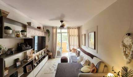 Asset Imóveis vende apartamento com varanda e 3 quartos (2suítes), 145m², por R$ 749.000 - Itacoatiara - Niterói/RJ
