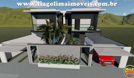 Casa para Venda em Caraguatatuba, Balneário dos Golfinhos, 2 dormitórios, 2 suítes, 3 banheiros
