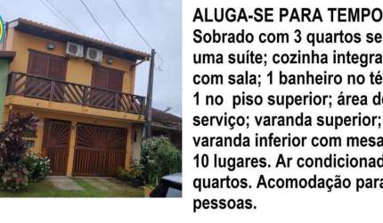 Sobrado para Venda em Caraguatatuba, Capricórnio, 3 dormitórios, 1 suíte, 2 banheiros, 1 vaga