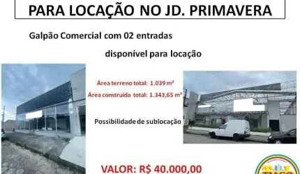 Ponto Comercial para Locação em Caraguatatuba, Jardim Primavera