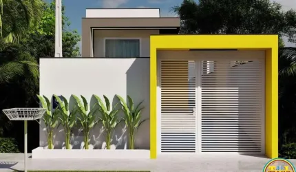 Casa para Venda em Caraguatatuba, Loteamento Estância Mirante de Caraguatatuba, 2 dormitórios, 1 suíte, 2 banheiros, 1 vaga
