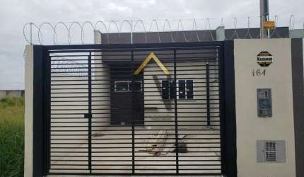 Linda Casa Nova com 2 Dormitórios e Suíte no Bairro Portal do Vale