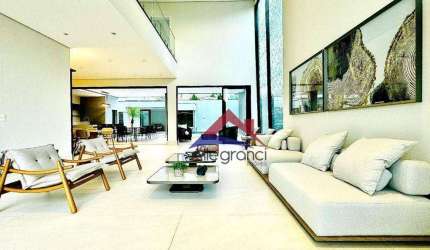 Casa Nova em Condomínio Porteira Fechada à venda, 490 m² por R$ 5.250.000 - Acapulco - Guarujá/SP