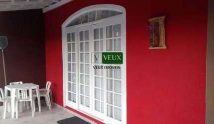 Casa com a venda 3 dormitórios sendo 1 suíte e varanda gourmet jardim jaqueira Caraguatatuba Sp