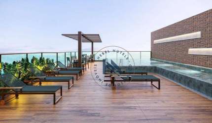 Apartamento com 1 dormitório à venda, 41 m² por R$ 493.183,29 - Jatiúca - Maceió/AL