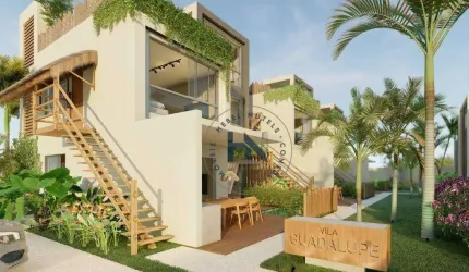 Bangalô com 2 dormitórios à venda, 117 m² por R$ 876.330,00 - Praia do Patacho - Porto de Pedras/AL