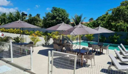 Apartamento com 1 dormitório para alugar, 42 m² por R$ 2.500,00/mês - Praia Bonita - Barra de São Miguel/AL