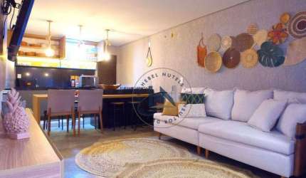 Apartamento Duplex com 4 dormitórios à venda, 175 m² por R$ 1.299.000,00 - Patacho - Porto de Pedras/AL