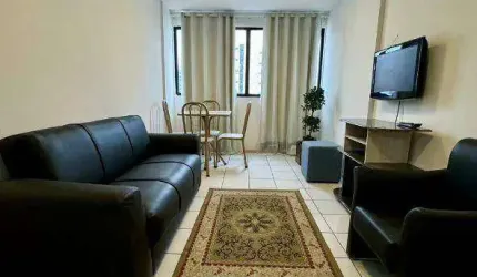 Apartamento com 1 dormitório para alugar, 40 m² por R$ 2.600,00/mês - Jatiúca - Maceió/AL