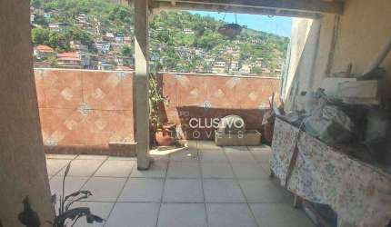 Cobertura com 2 dormitórios à venda, 135 m² por R$ 530.000,00 - Santa Rosa - Niterói/RJ