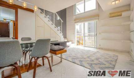 VL.NOVA CONCEIÇÃO LOCAÇÃO DUPLEX SUÍTE VARANDA 2VGS FIXAS 77m2 $7.000,00